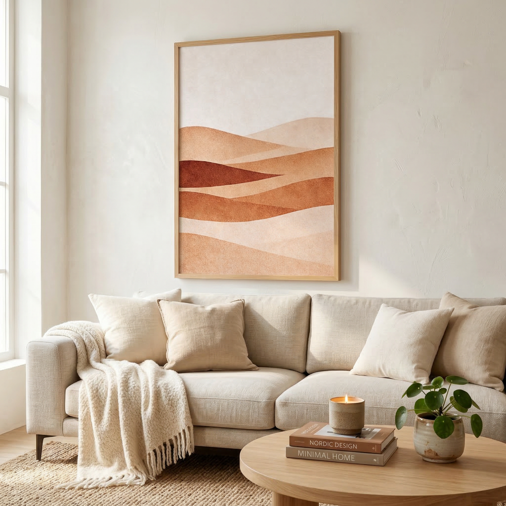 Désert d’Aquarelle - Dunes Ardentes