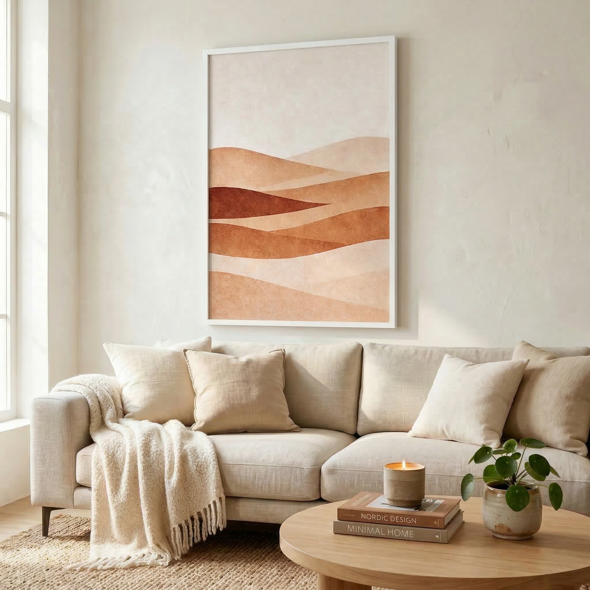 Désert d’Aquarelle - Dunes Ardentes